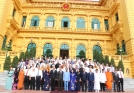 Chủ tịch Nước gặp gỡ đoàn đại biểu Ủy ban MTTQ Việt Nam TP.Hồ Chí Minh