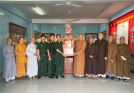 Ban Trị sự GHPGVN huyện chúc mừng ngày thành lập Quân đội Nhân dân Việt Nam